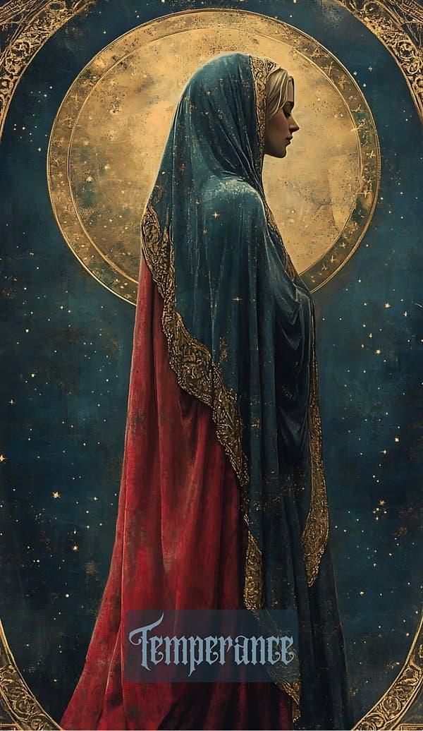 La Templanza Tarot Card