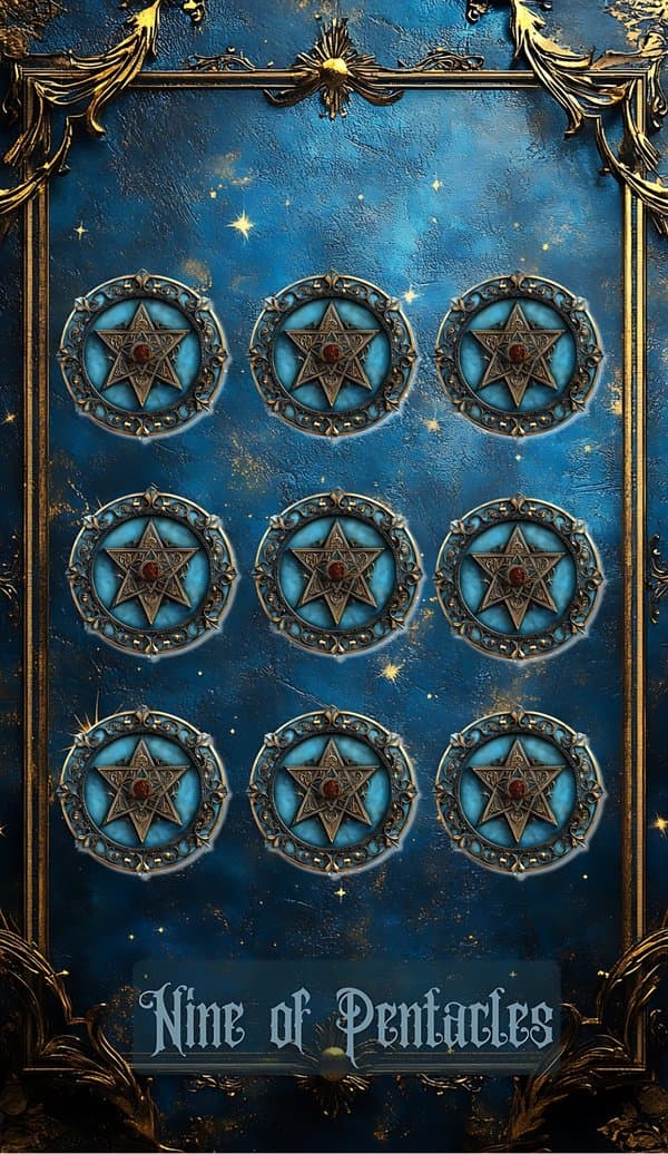 Nine of Pentacles