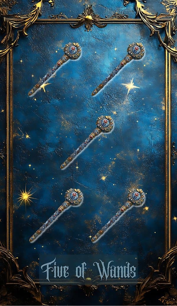 Five of Wands