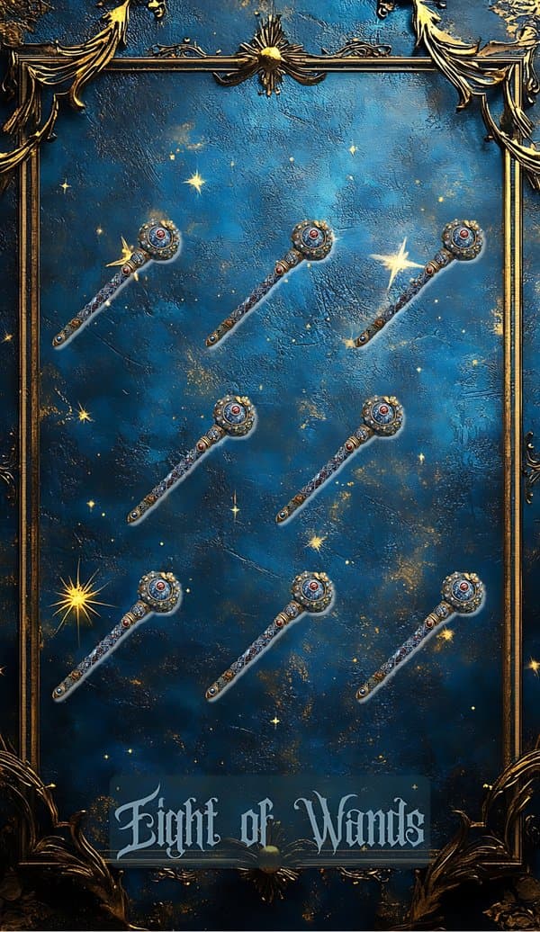 Eight of Wands
